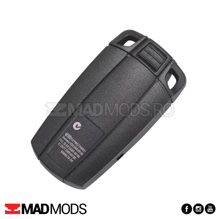 Carcasa cheie BMW E90 E60 E61 E70 E71 E72 E65 Z4 X6 X5, cu emblema