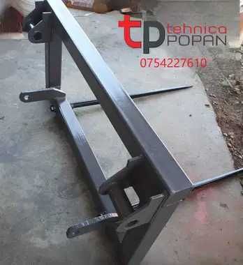 Furca pentru baloti si gunoi - prindere Mailleux - tehnicapopan.ro