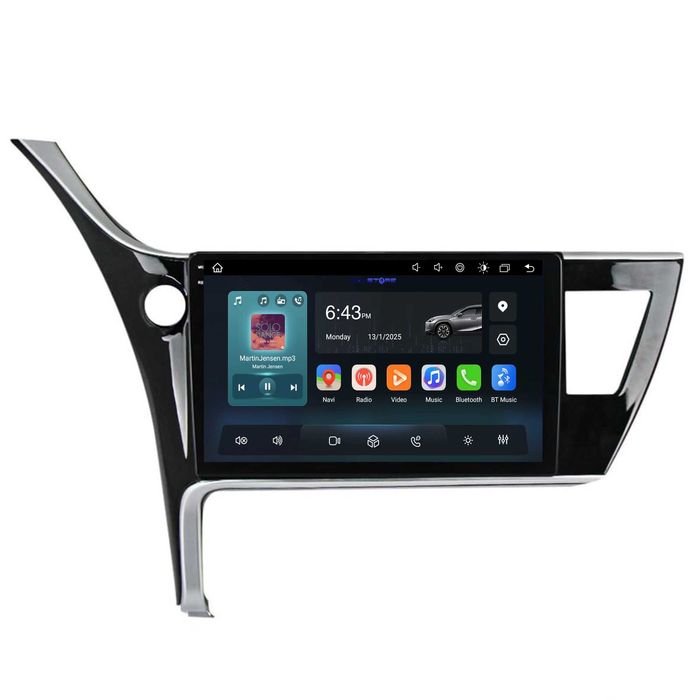 Navigatie Dedicata Toyota Corolla, Auris (2017-2020), 10Inch, Carplay
