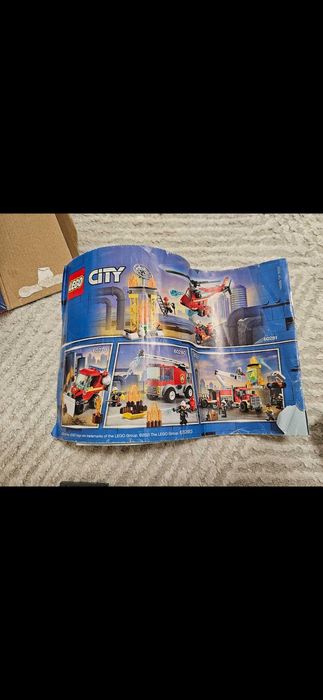 Lego city пожарная машина