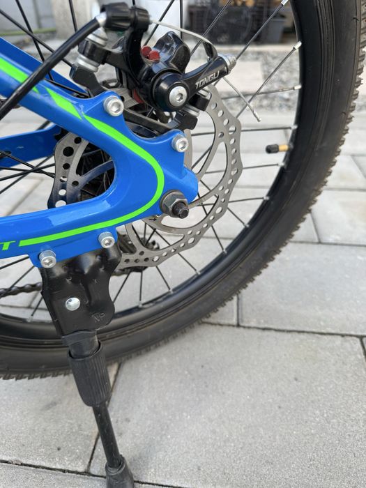 Bicicleta Copii MTB Carpat Hiro 20" Albastru/Verde