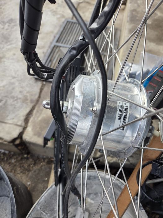 Roata electrica sparta + display aceleratie