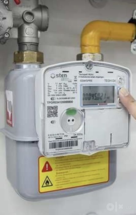 Новый Газовый счётчик сертификат имеется, онлай симкартой производства