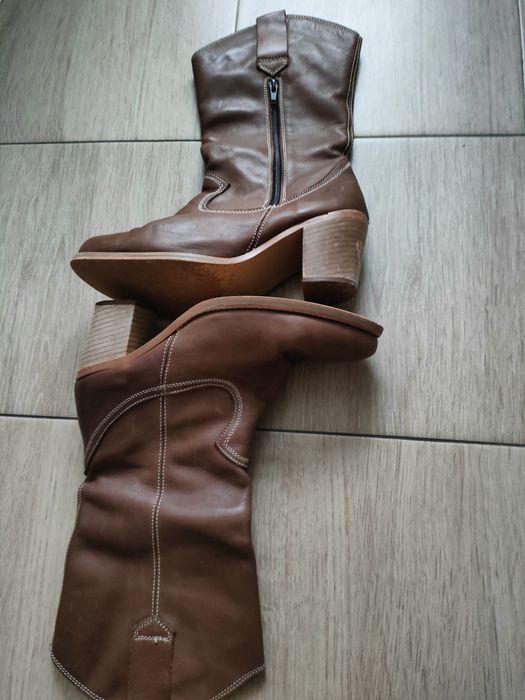 Дамски ботуши Естествена кожа