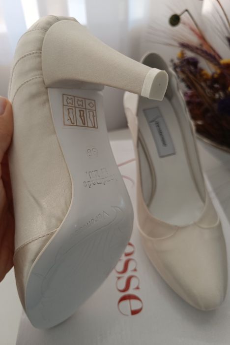 Pantofi mireasa ivory