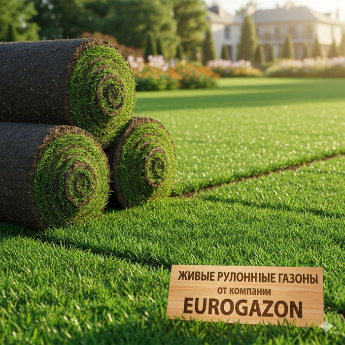 Gazon ekamiz | рулонный газон