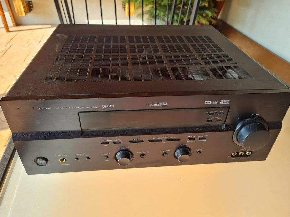 Statie YAMAHA, Natural Sound AV Receiver RX-V550
