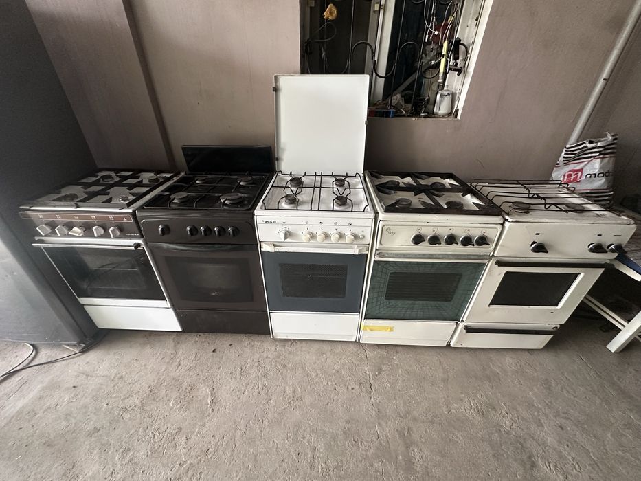 Газ плиты разных видов