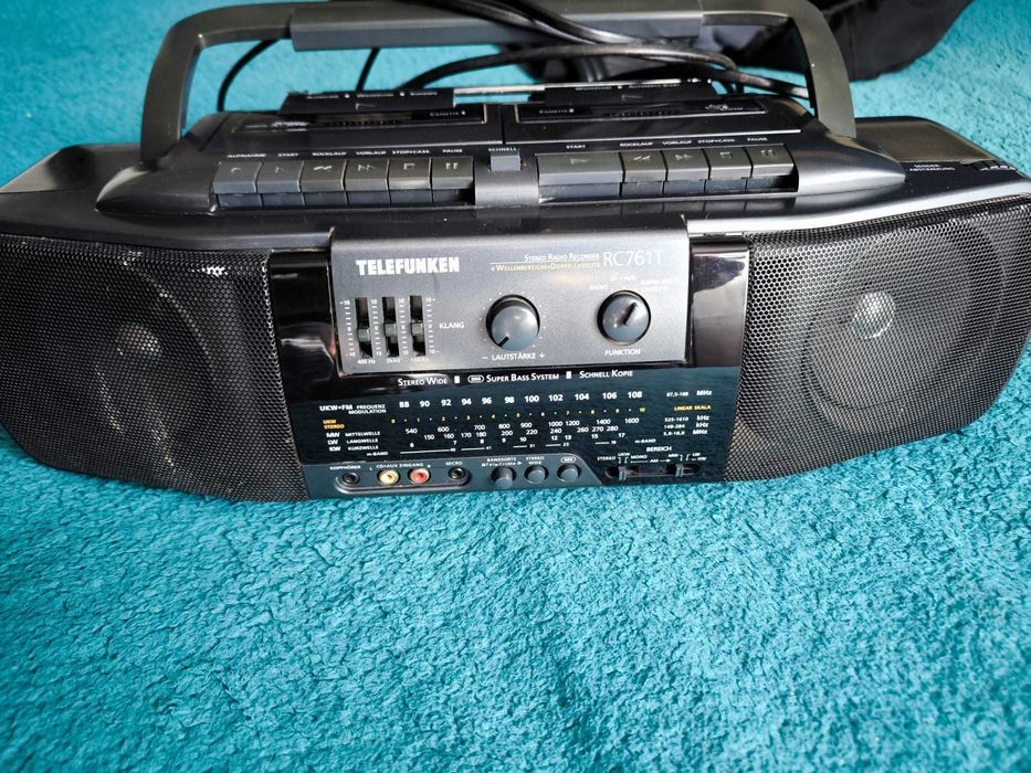 Dublu radiocasetofon Telefunken