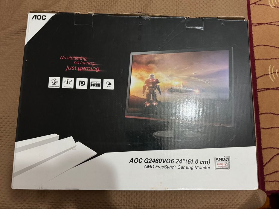 AOC гейминг монитор 24” 75Hz