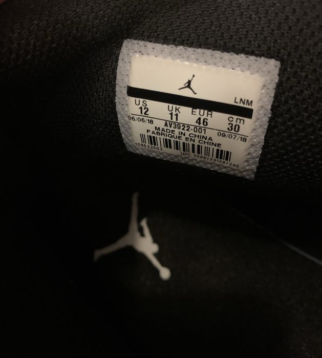 Nike Air Jordan Legacy 312 Black Cement