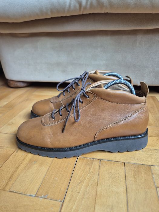 Ghete de damă Frau, din piele naturală, Made in Italy - Mărimea 39