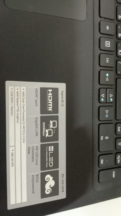 Ноутбук Acer ES 15