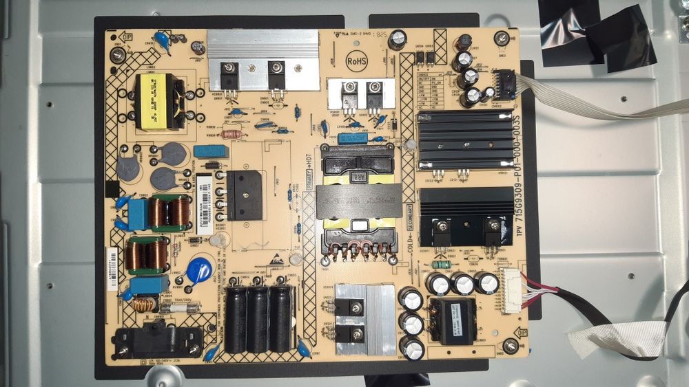 Placa de baza, T-CON, sursa alimentare TV Philips 55 "