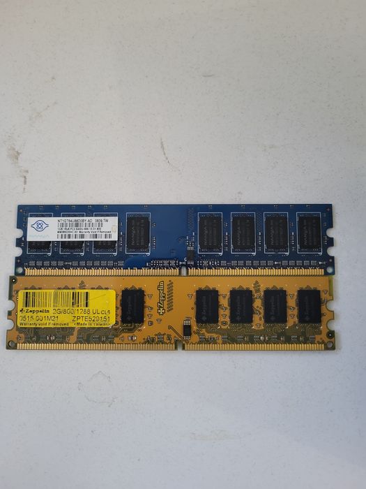 Озу ddr2 2гб и 1гб