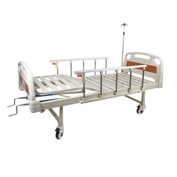 Механично болнично легло с четири секции и матрак
