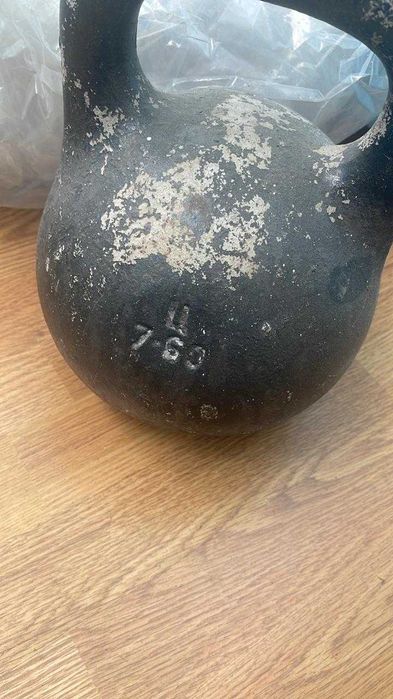 Гиря 24 кг в хорошем состоянии