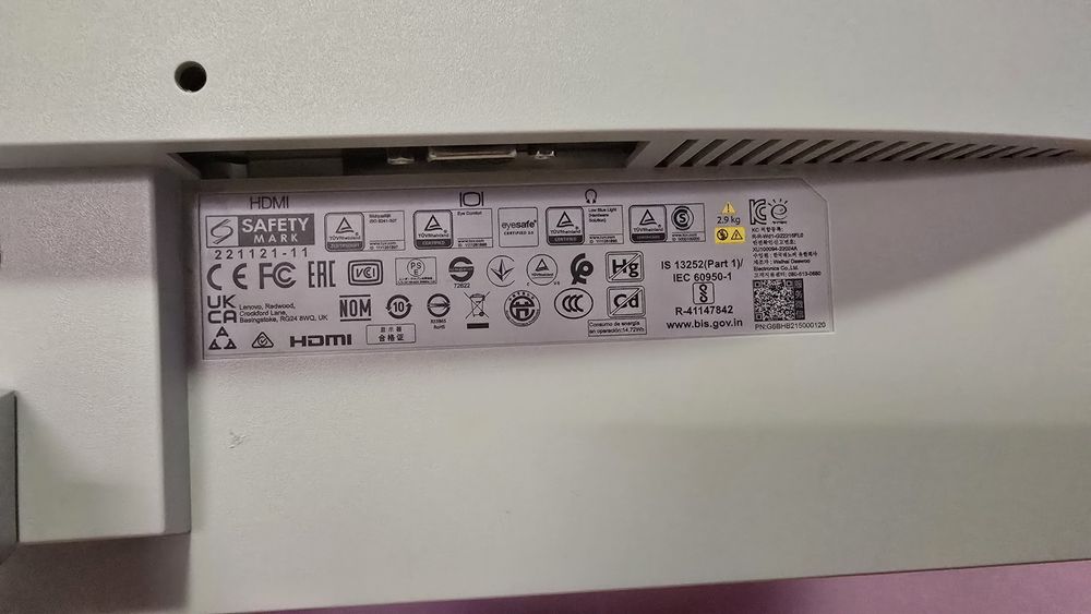 Монитор Леново 21.5"