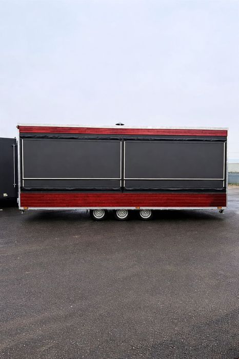 Rulote Comerciale Premium Fast Food Truck Complet Echipate, 6m, Personalizabile, In Stoc Si La Comanda