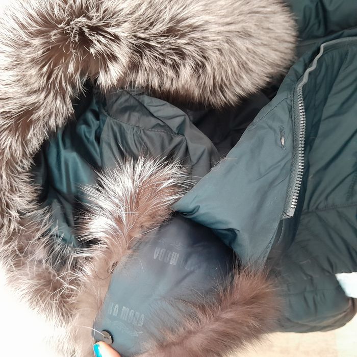 Пуховик 58-60 размер б/у