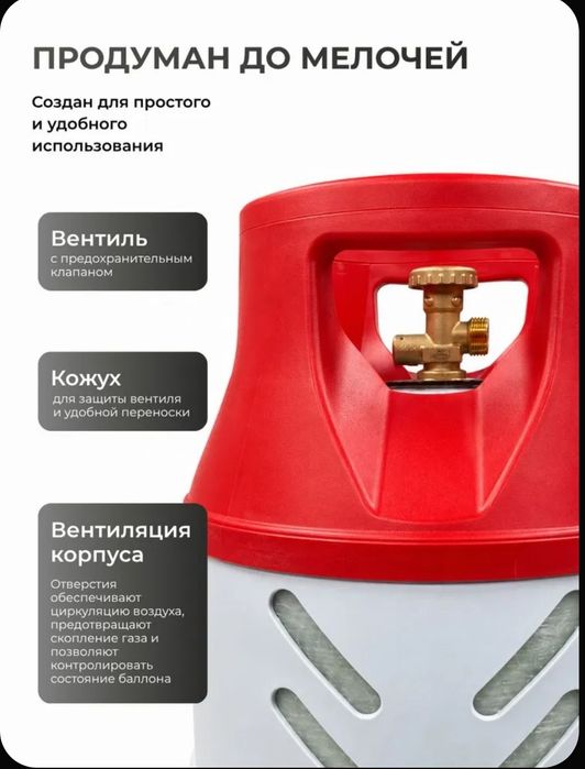 Газовый баллон Композитный