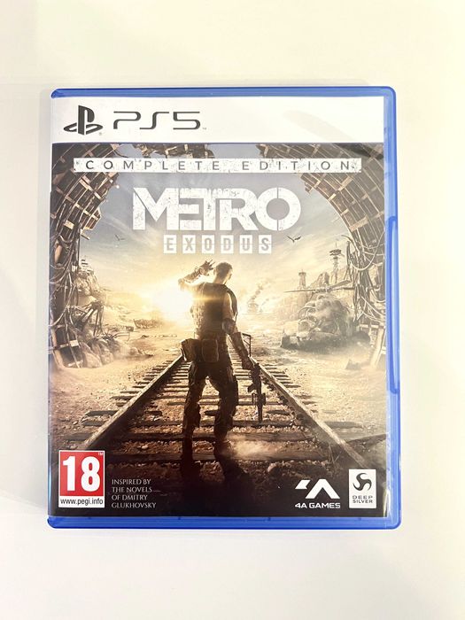 Диск Metro Exodus Complete Edition для PS5.