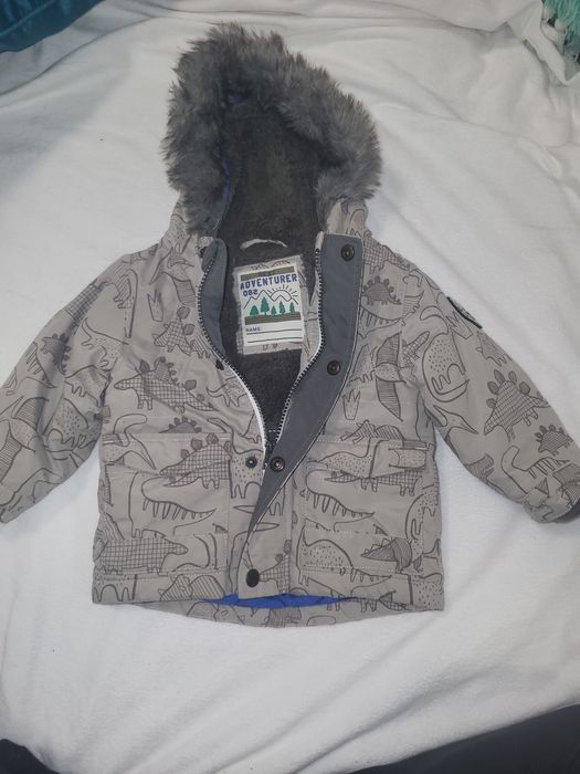 Next - Fax fur hooded parka - Geaca parka pentru copii - 9-12 luni