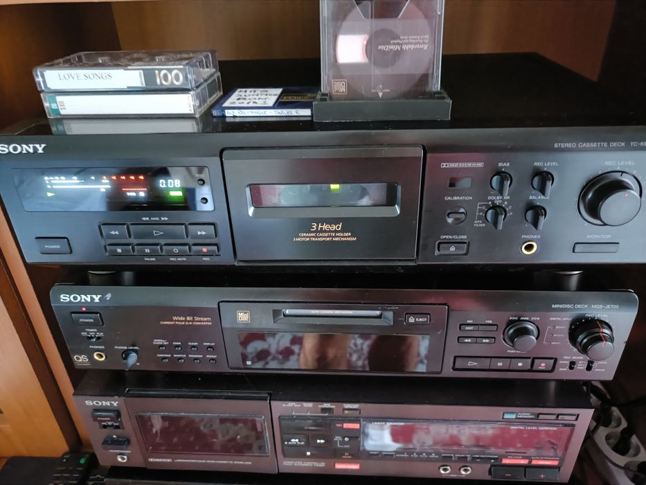 Vind MD Sony mdsje 7 00 qs și Deck Sony tc fx 705