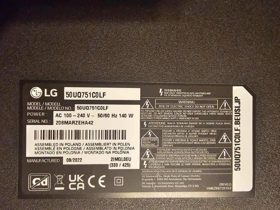 LG LED 126 cm Smart 4K Ultra HD