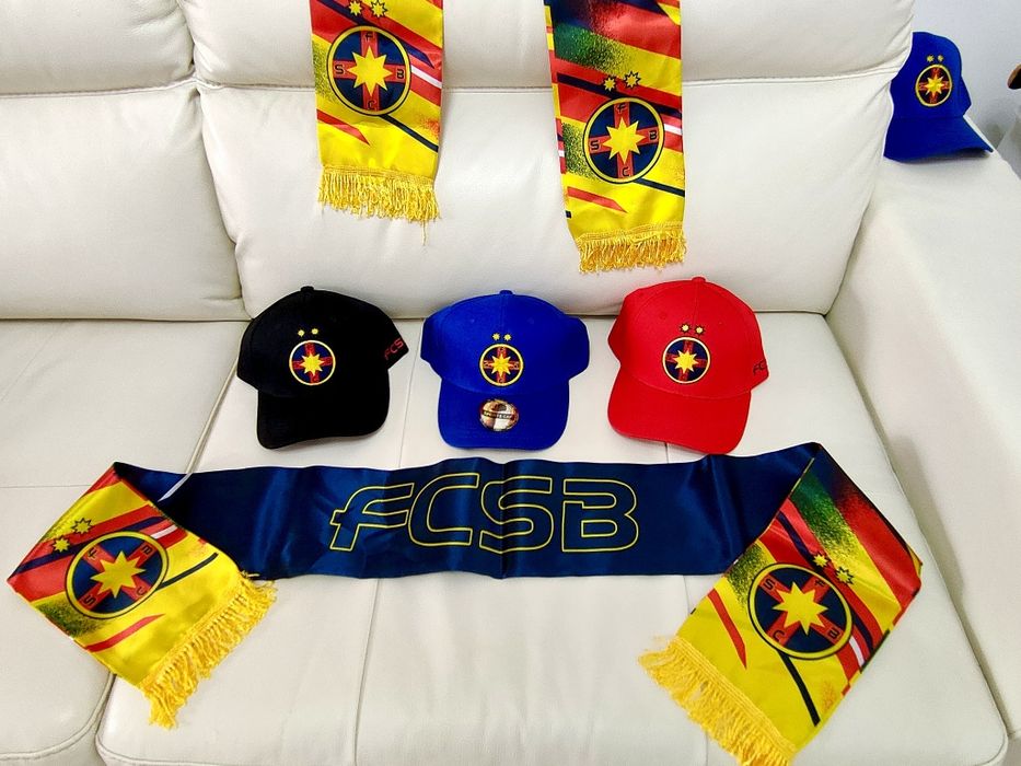 Căciula Steaua Fes Fcsb + esarfa F c s b