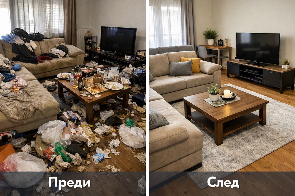 Профисионално почистване Бургас