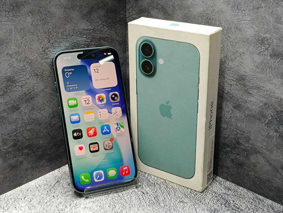 Apple iPhone 16 128Gb (Талгар) лот 874149