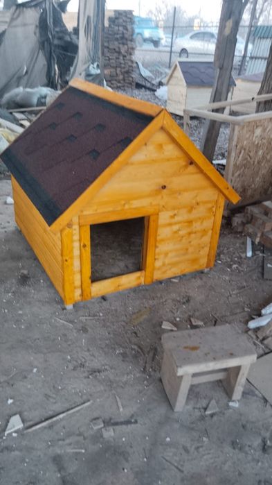 Домик  для собаки, утепленная будка