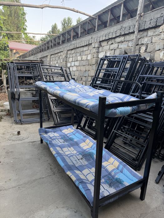 2 etajli krovat korpa toshak bilan