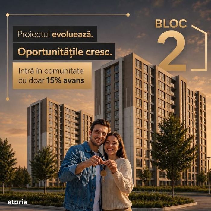 Studio | Ideal investiție | Militari–Chiajna | 0% comision
