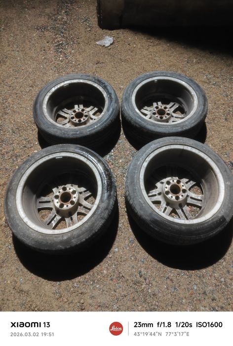 Диски Р17 разноширокие АМГ