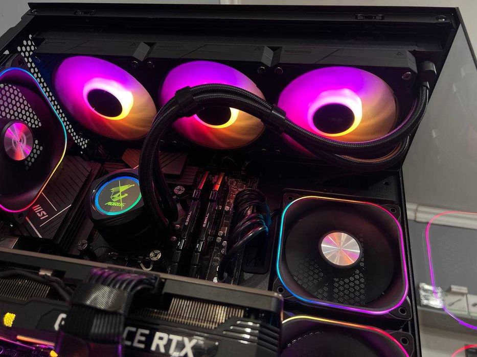 Компьютер для Монтажа , ИИ i9 14900K/64GB/RTX 3090 24GB