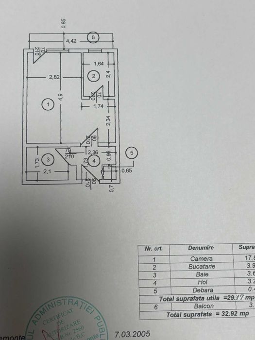 Garsoniera Calea Rahovei