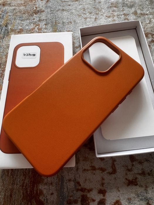 Husa din piele naturala Iphone 16 Pro max - NOUA