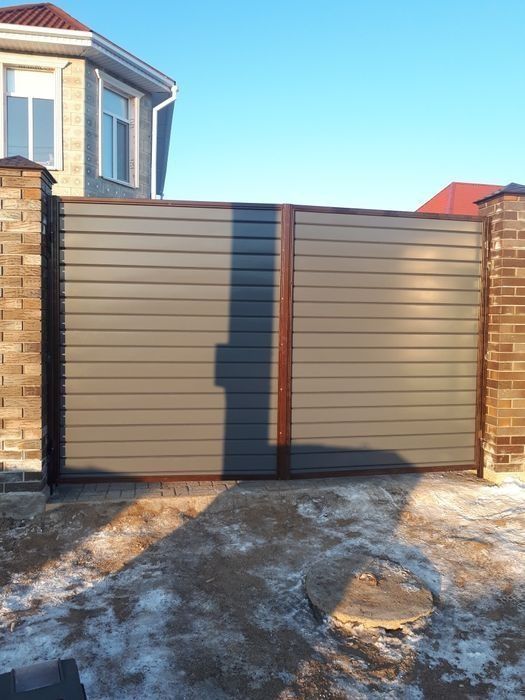 Автонавесы откатные Ворота