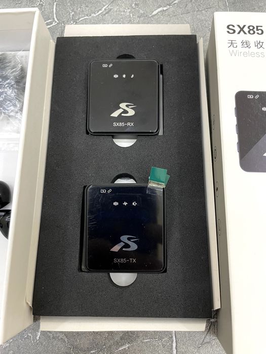 Петличный микрофон SX85, беспроводной (новый, в упаковке)