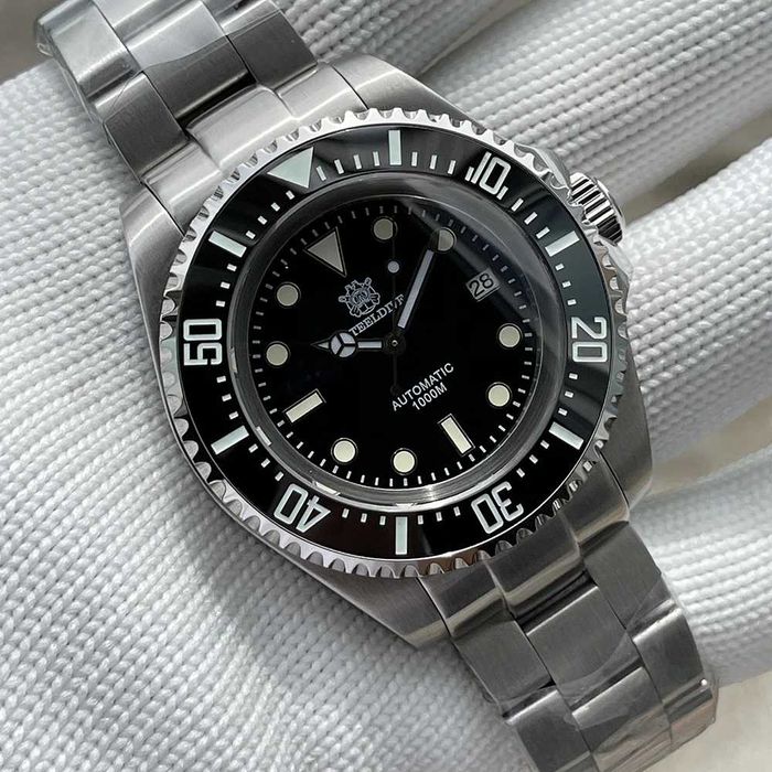 Steeldive Seadweller Deepsea SD1964 1000 m Diver 45 mm Auto Seiko NH35