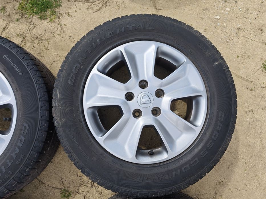 4x Jante Originale din Aluminiu de Dacia Duster pe 16"