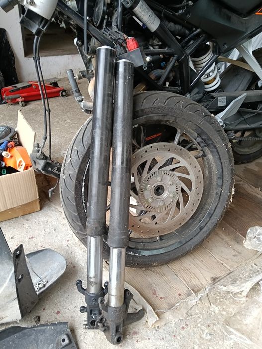 KTM Duke 125 avariat