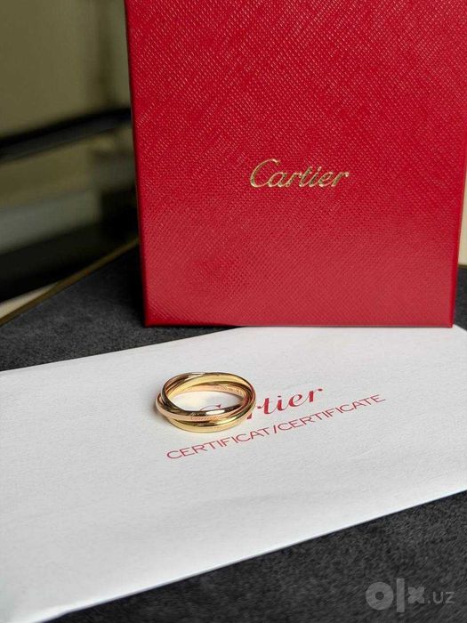 Кольцо Cartier Trinity small model 57р