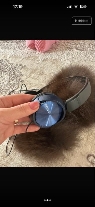 Casti Sony cu fir , nu sunt noi