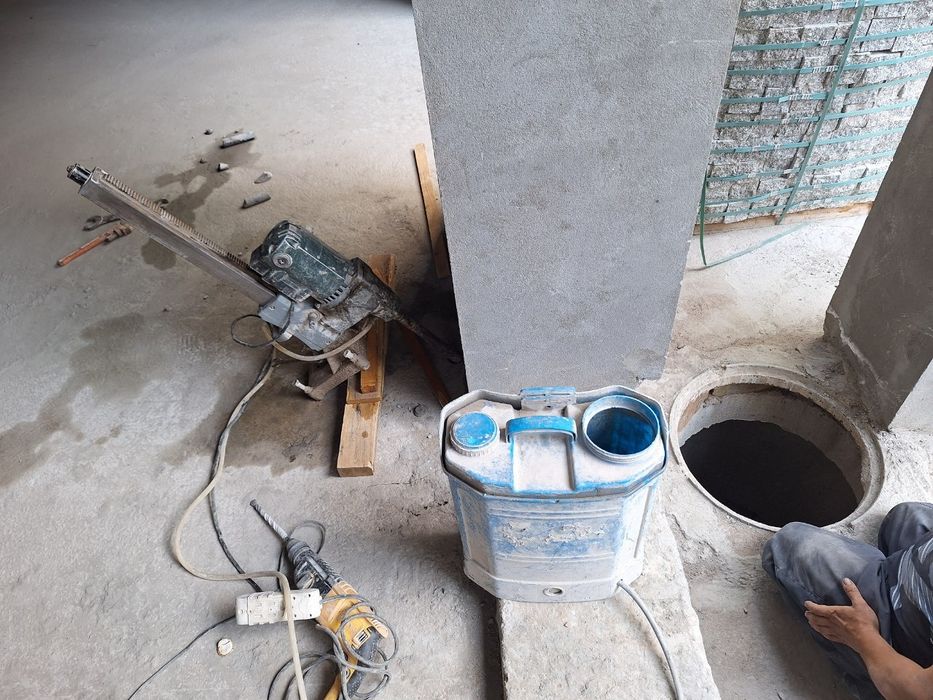 Almazne bur beton teshamiz