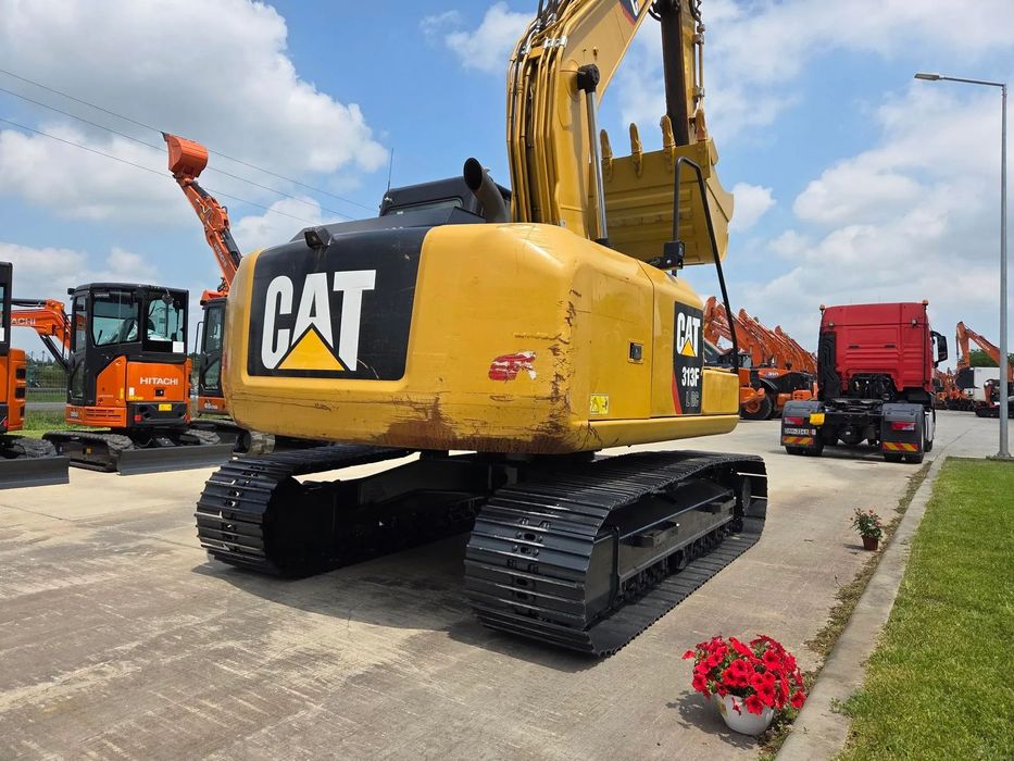 Caterpillar CAT 313F, 2018, 3.980h, CUPLA RAPIDA hidr, cupa NOUA, instalatia picon pe brate, camera spate, camera dreapta, motor CAT 115CP, posbilitate leasing 3 ani, STARE FOARTE BUNA produs in Japonia, PROMOTIE 59.900 EUR+Tva
