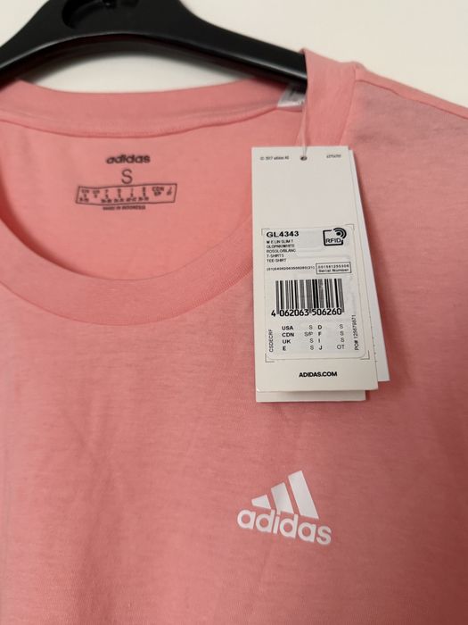 Дамска тениска Adidas розова