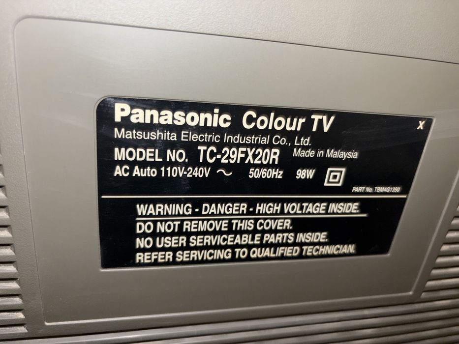 Panasonic Colour TV TC-29FX20R sotiladi